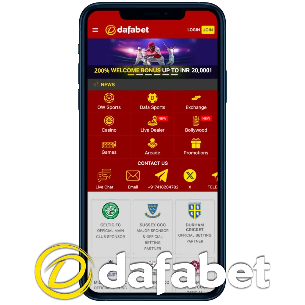 Exclusive bonuses await at Dafabet mobile app.